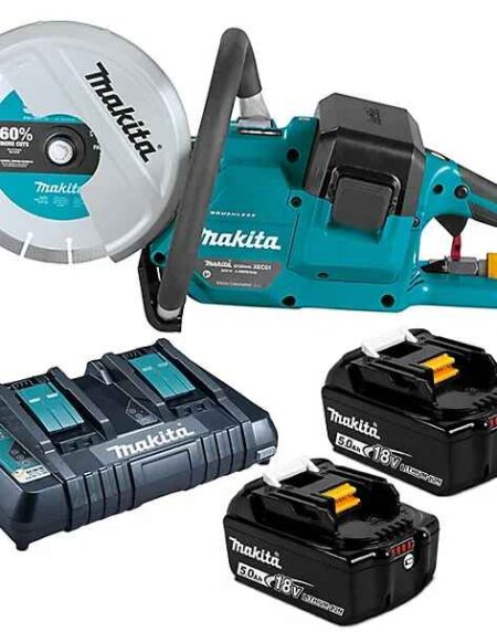 Cordless Brushless Power Disc Cutter Saw 2 x5.0ah